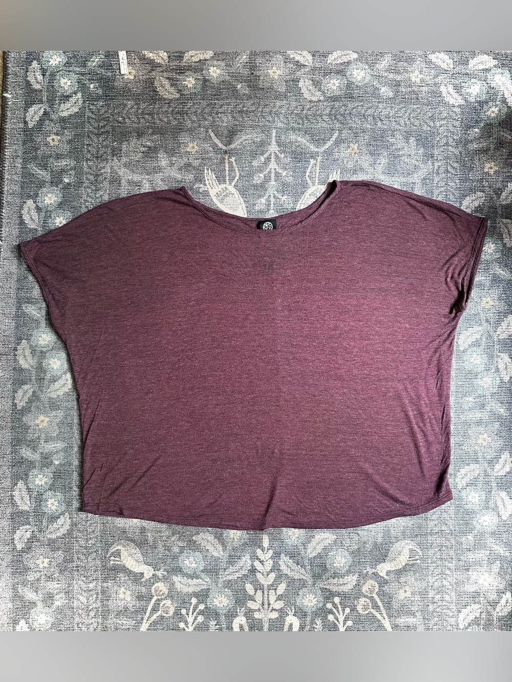 Bobeau Purple Dolman Tee 3X